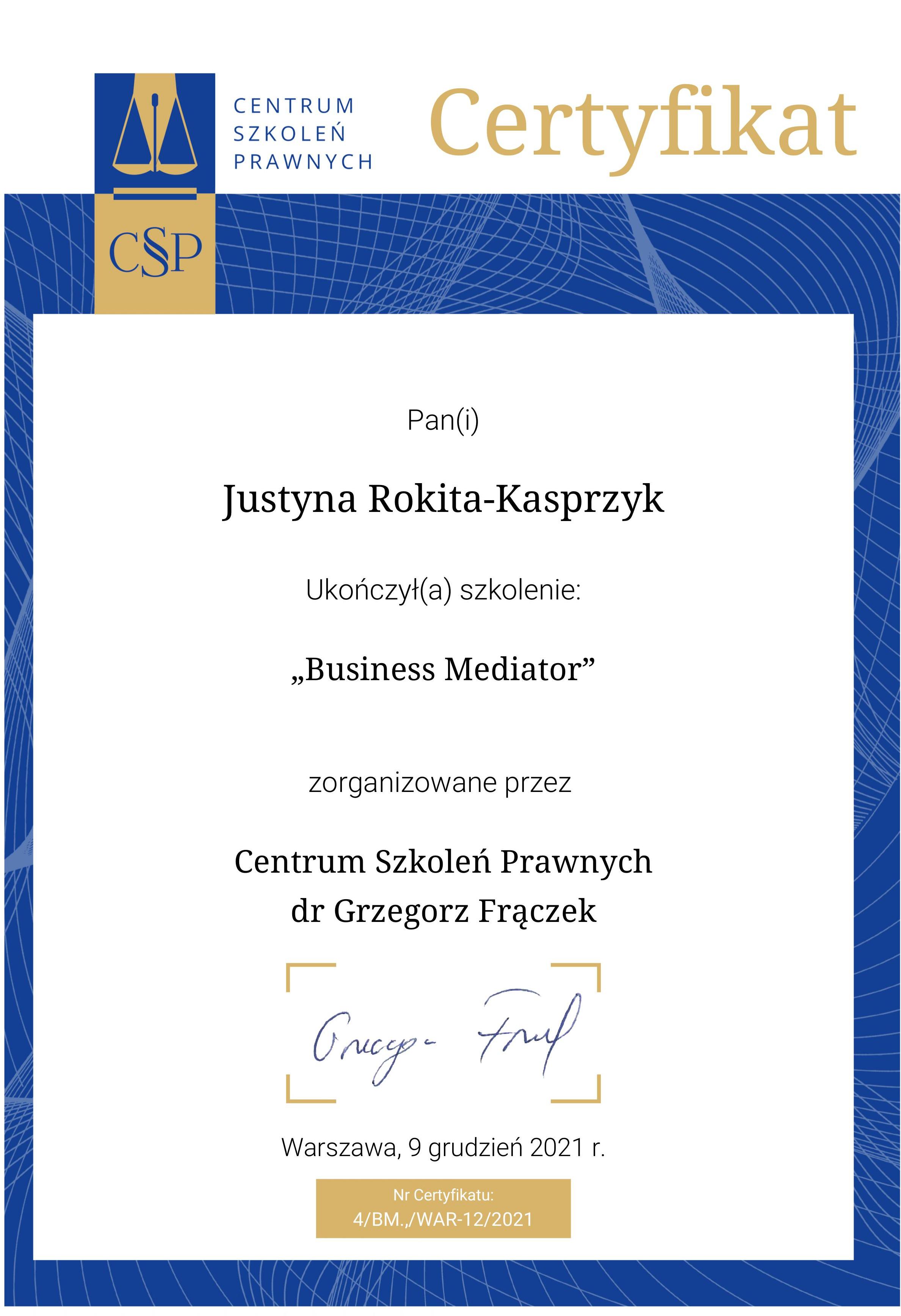Business Mediator
